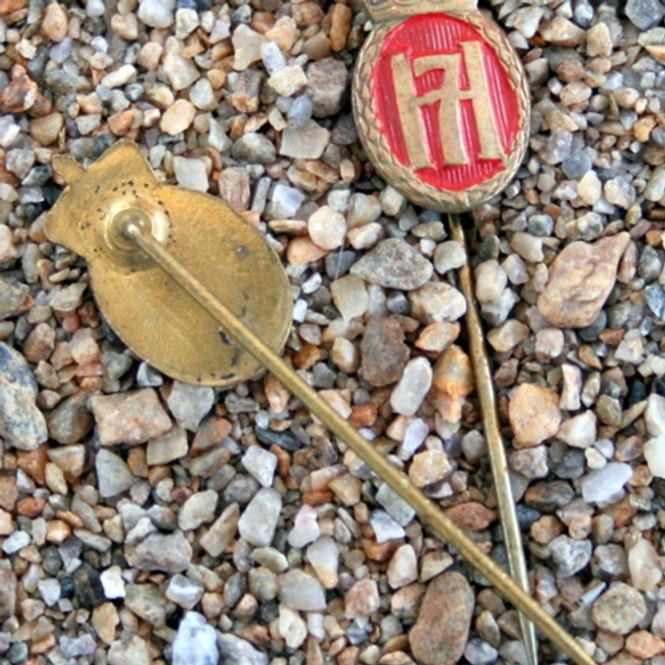 Hovedbilde NÅLEMERKE/H7/Messing/rød