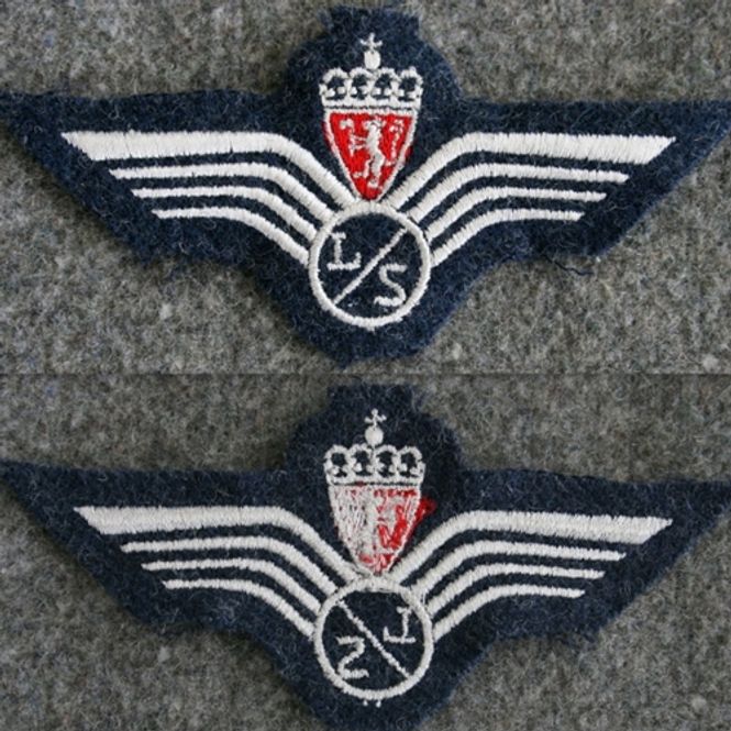 Hovedbilde VING LUFTSKYTTER/Blå bomull